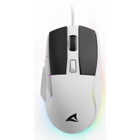 RATON GAMING SHARKOON SKILLER SGM35 BLANCO