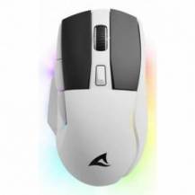 RATON GAMING SHARKOON SKILLER SGM50W BLANCO