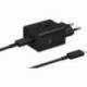 CARGADOR SAMSUNG USB-C 45W NEGRO CON CABLE