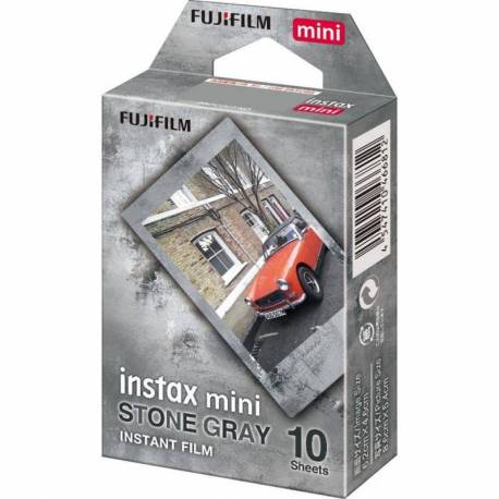 PELICULA FUJIFILM INSTAX MINI STONE GRAY