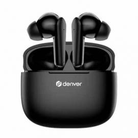 AURICULARES DENVER TWE - 48B INALAMBRICO NEGRO