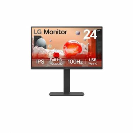 MONITOR LED 23.8" LG FHD MULTIMEDIA REGULABLE 24BA750