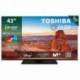 TV TOSHIBA 43" QLED SMART TV 43QV3463DG